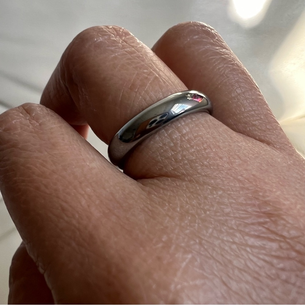 Tungsten Carbide Band Ring Size 6